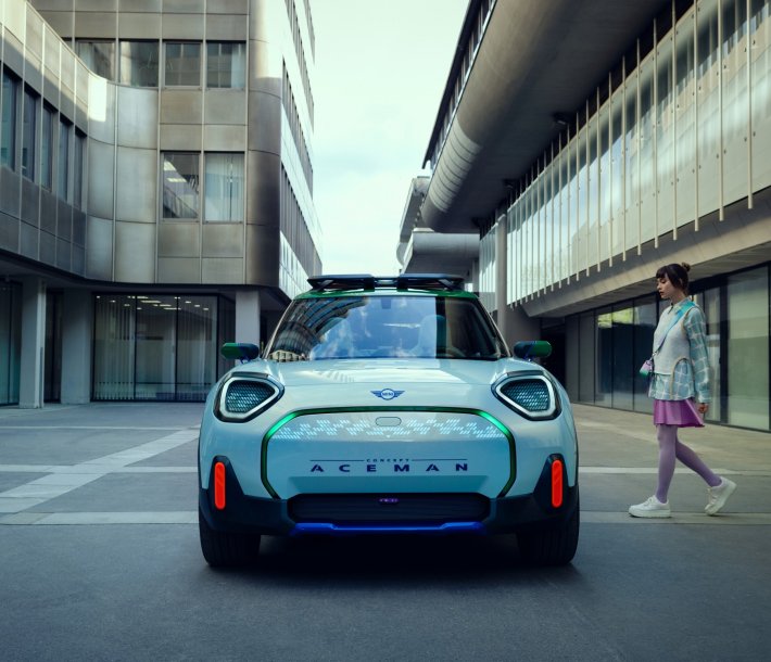 MINI CONCEPT ACEMAN: El primer crossover eléctrico.