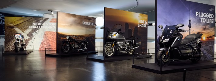 BMW Motorrad celebra 100 años de éxito con una gran exhibición de aniversario en el Museo de BMW