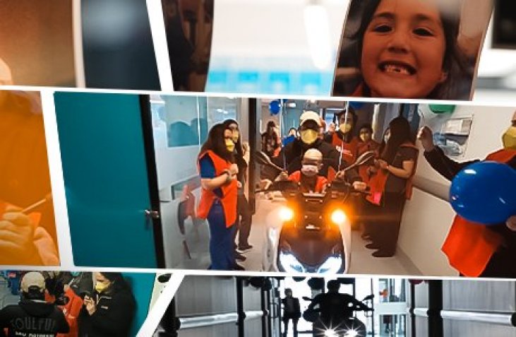 En BMW Motorrad nos sumamos a la colecta anual de Fundación Nuestros Hijos