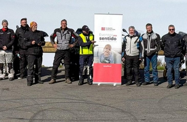 <p>Rodada solidaria BMW Motorrad</p>
