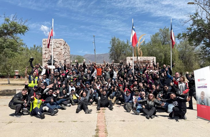 <p>Rodada solidaria BMW Motorrad</p>